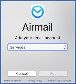 Airmail - Select services