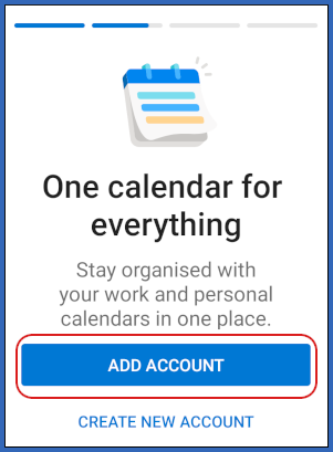 Outlook for Android - Add Account